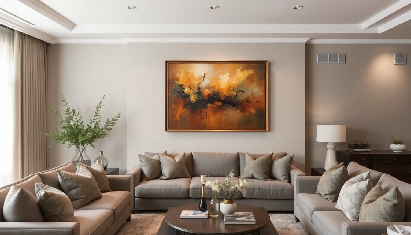 Décoration intérieure : Pourquoi l'art pour votre salon ?