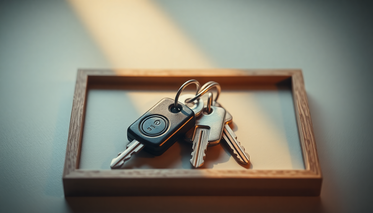 Framed Car Keys: A New Symbol in Automotive Culture