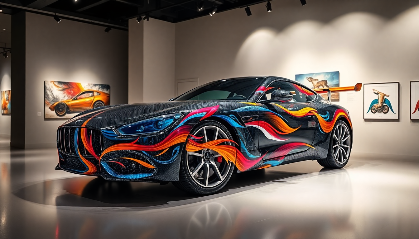L'art automobile de Hilario : Quand la peinture rencontre la fibre de carbone