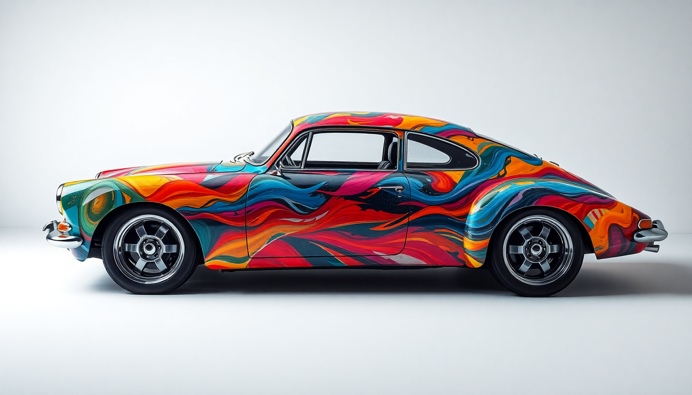 L'art automobile : Quand la voiture devient une toile d'inspiration