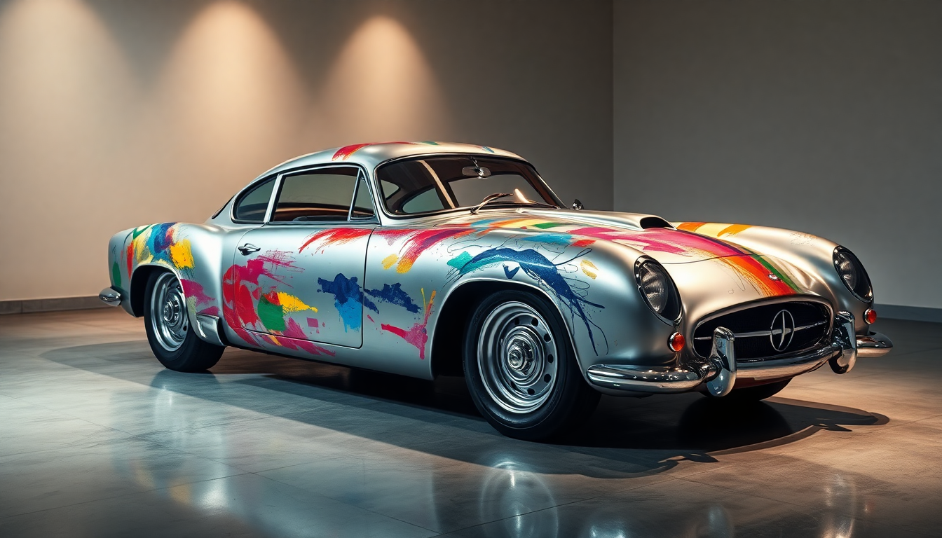L'art automobile : Quand l'art rencontre la voiture