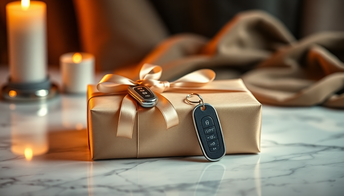 Cadeaux de luxe : L'histoire de cadeau voiture