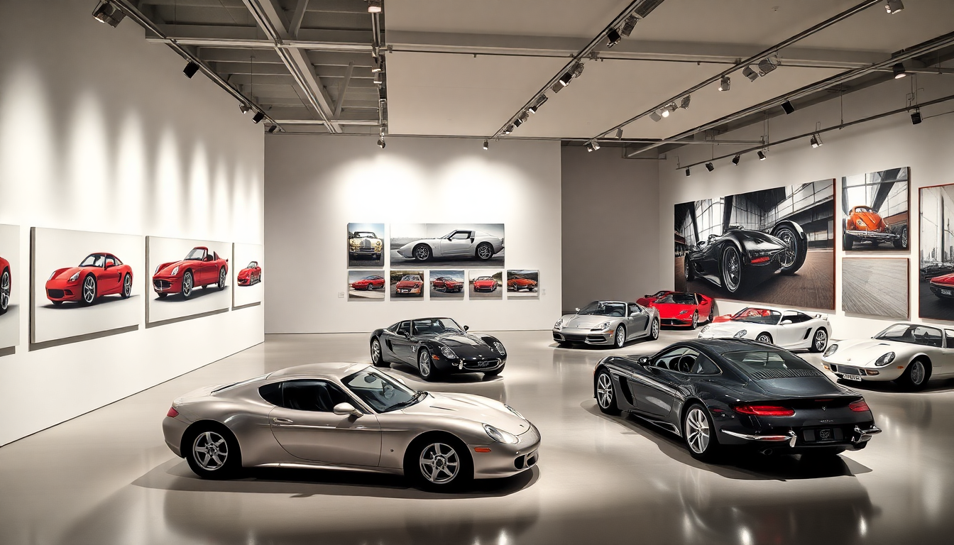Exposition : Quand l'art rencontre l'automobile chez Hilario'Art