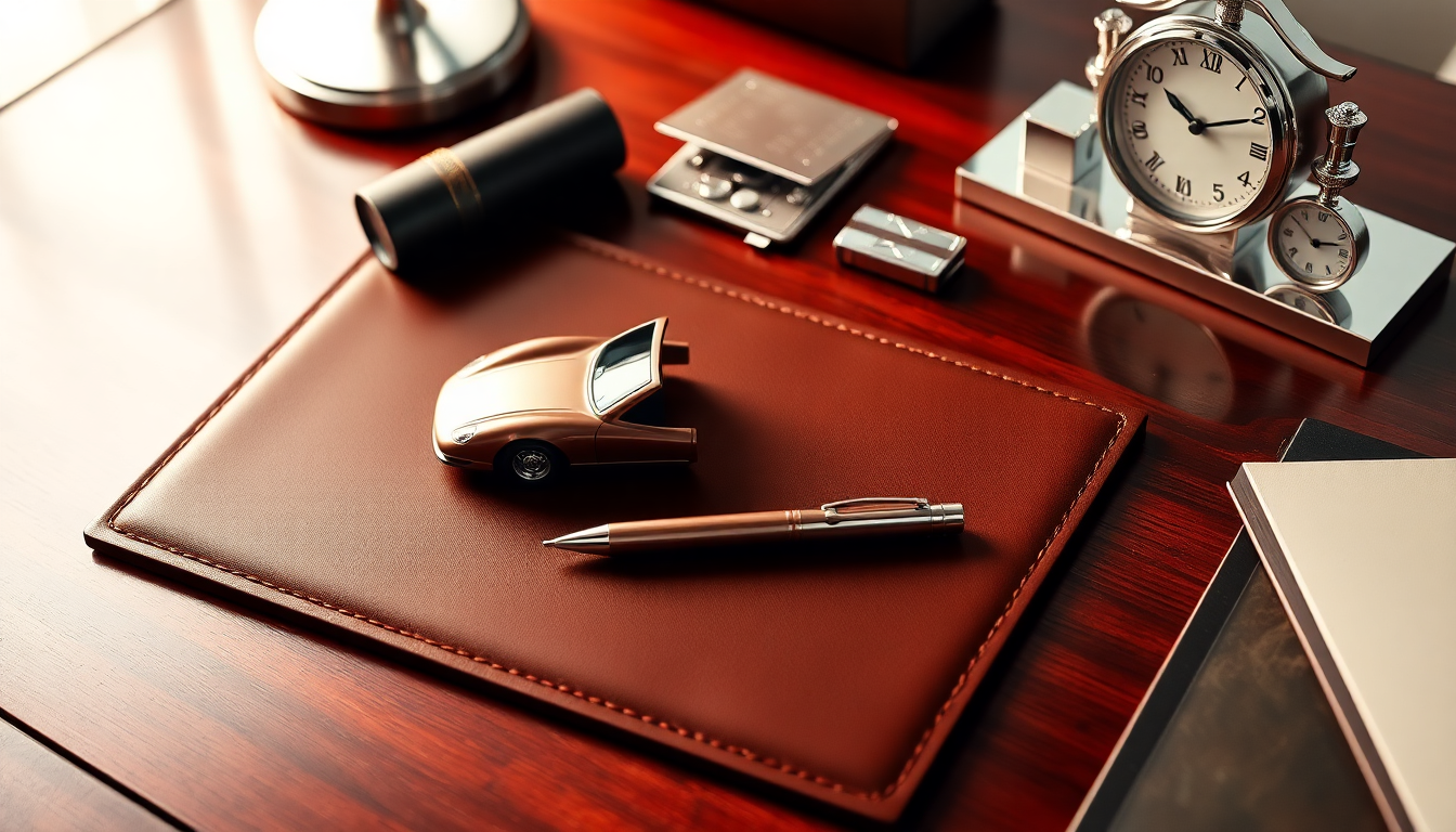 The Best Luxury Office Gifts for Men Who Love Cars
