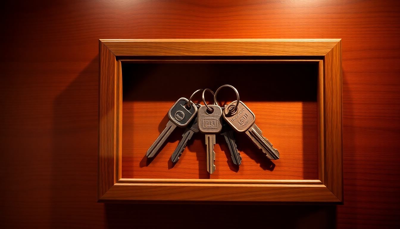 The Story Behind Framed Car Keys and Why Collectors Love Them