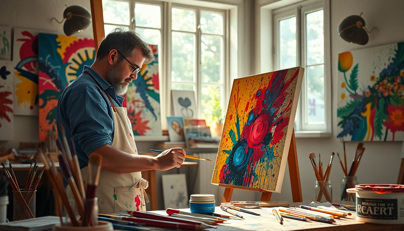 Les secrets de fabrication des tableaux Hilario'Art