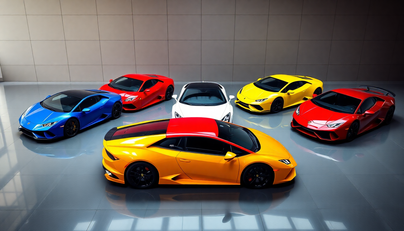 Les 5 plus belles Lamborghini Huracan de tous les temps