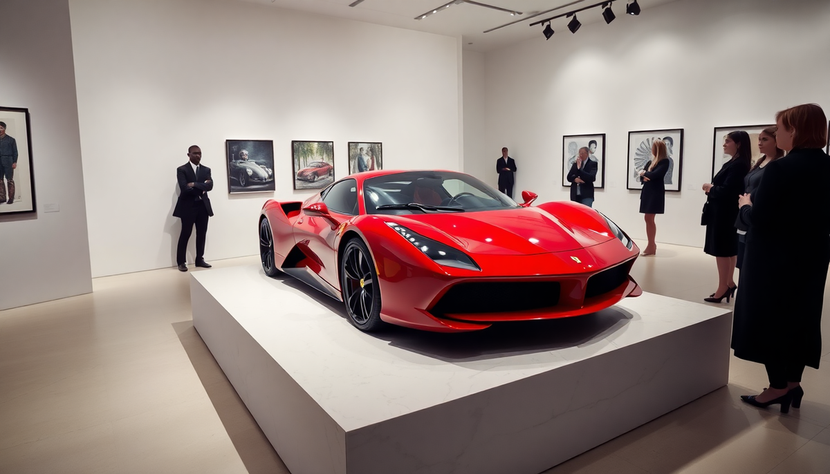 Elevating Your Supercar Experience: The Allure of Exclusive Ferrari Artwork
