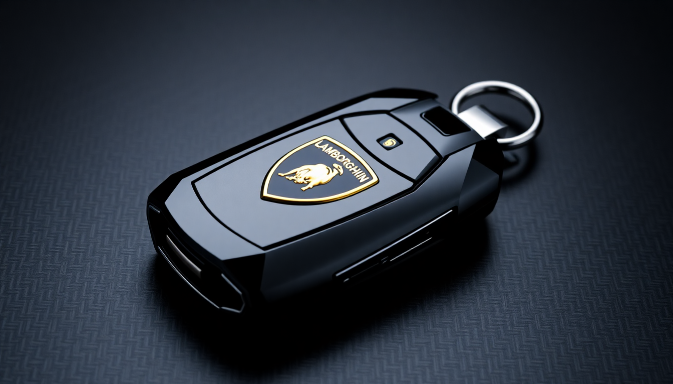 Lamborghini Aventador : à quoi ressemble cette clé ?