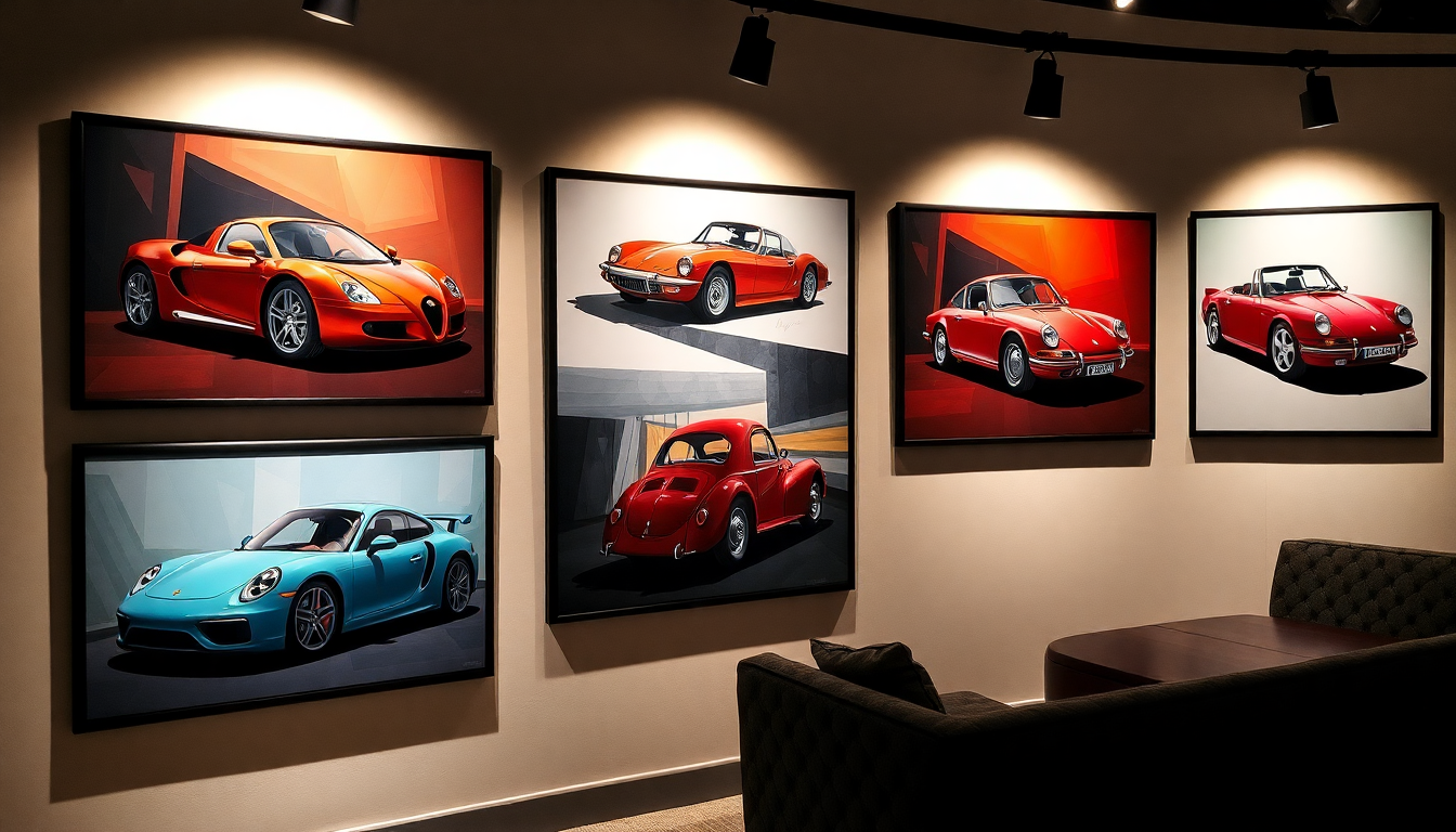 Top 5 des œuvres d'art inspirées de l'automobile
