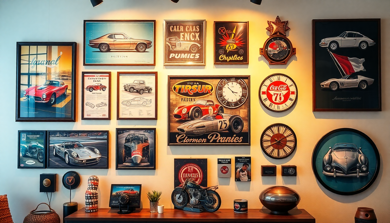 Unique Automotive Art Gifts for the Car Enthusiast in Your Life