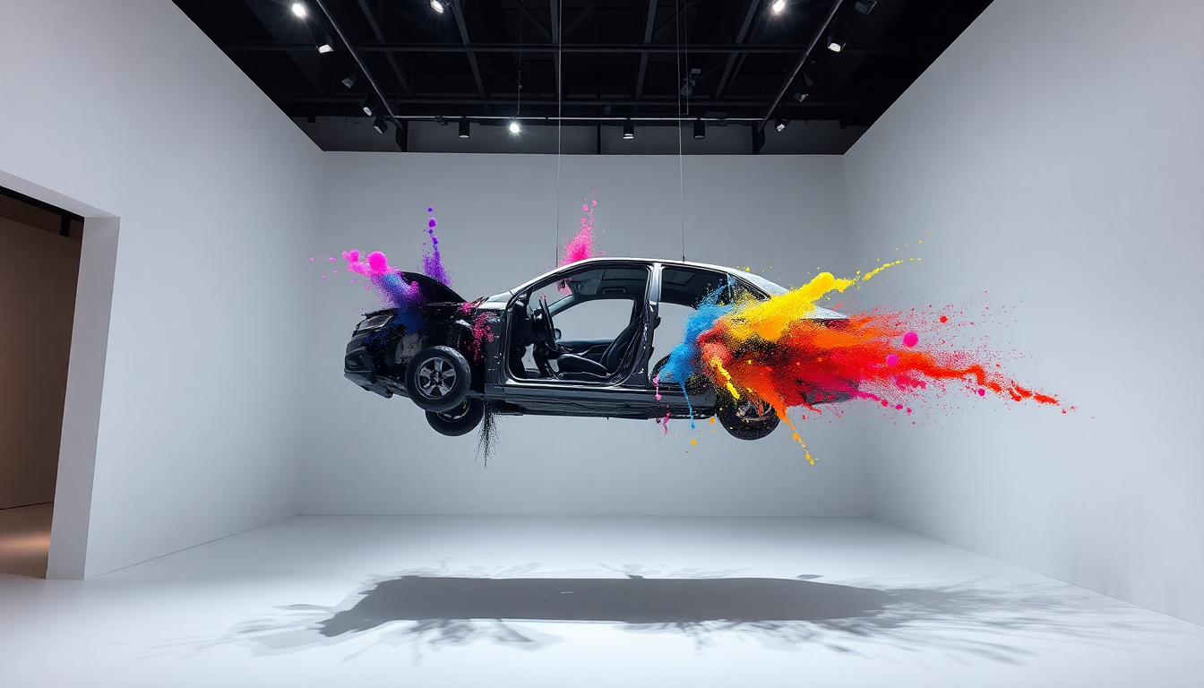 Comment l'art contemporain redéfinit notre perception des voitures
