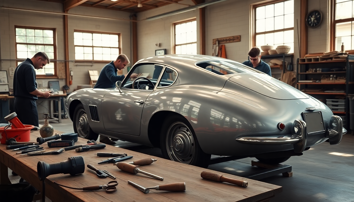 Restauration clé : Quand l'art rencontre l'automobile