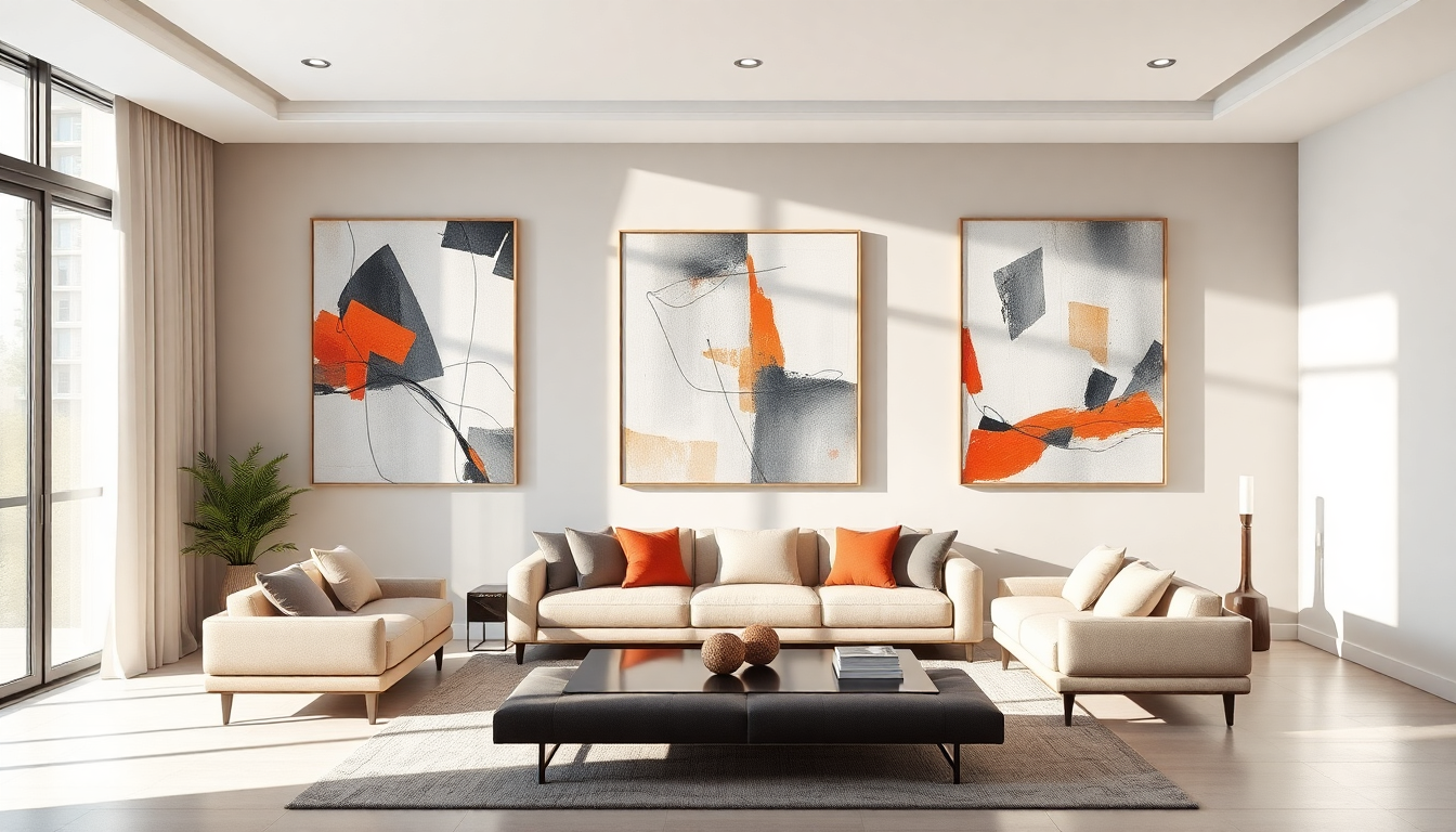 Décorer son salon avec des tableaux modernes : l'art d'Hilario