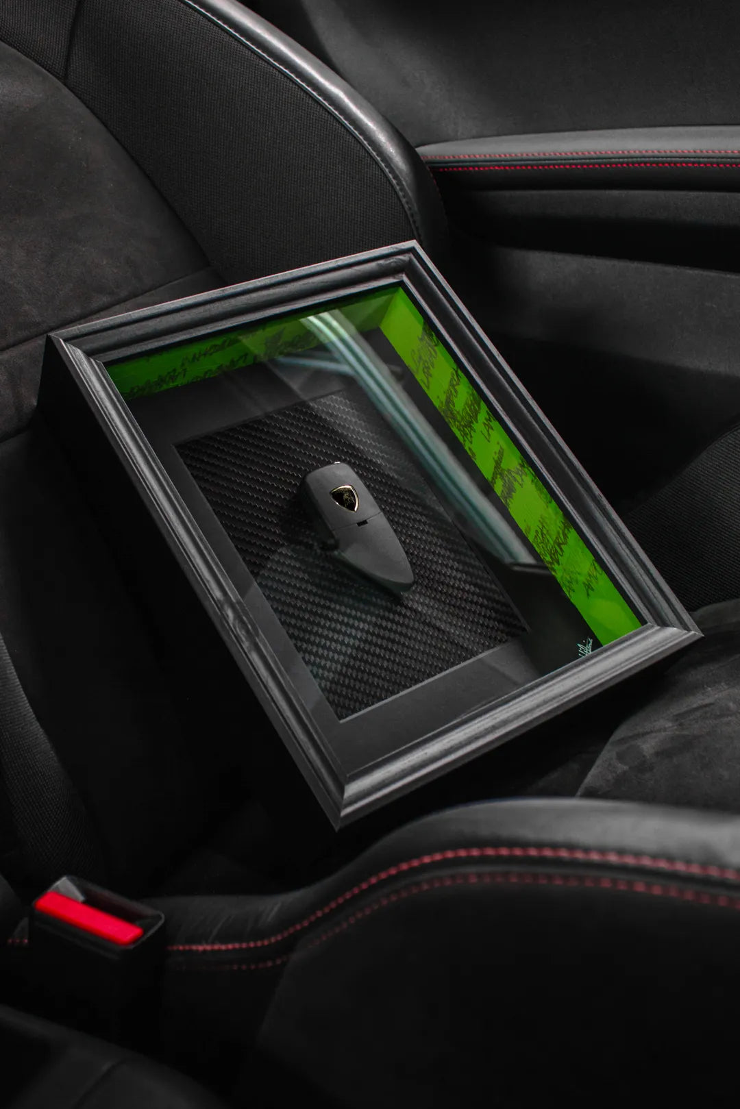 Œuvre clé Lamborghini Gallardo encadré - Hilario DE PAIVA