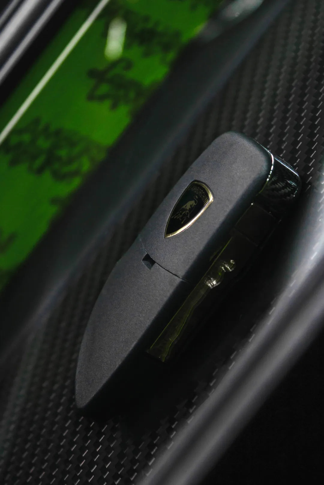 Tableau clé Lamborghini encadré - Hilario Art