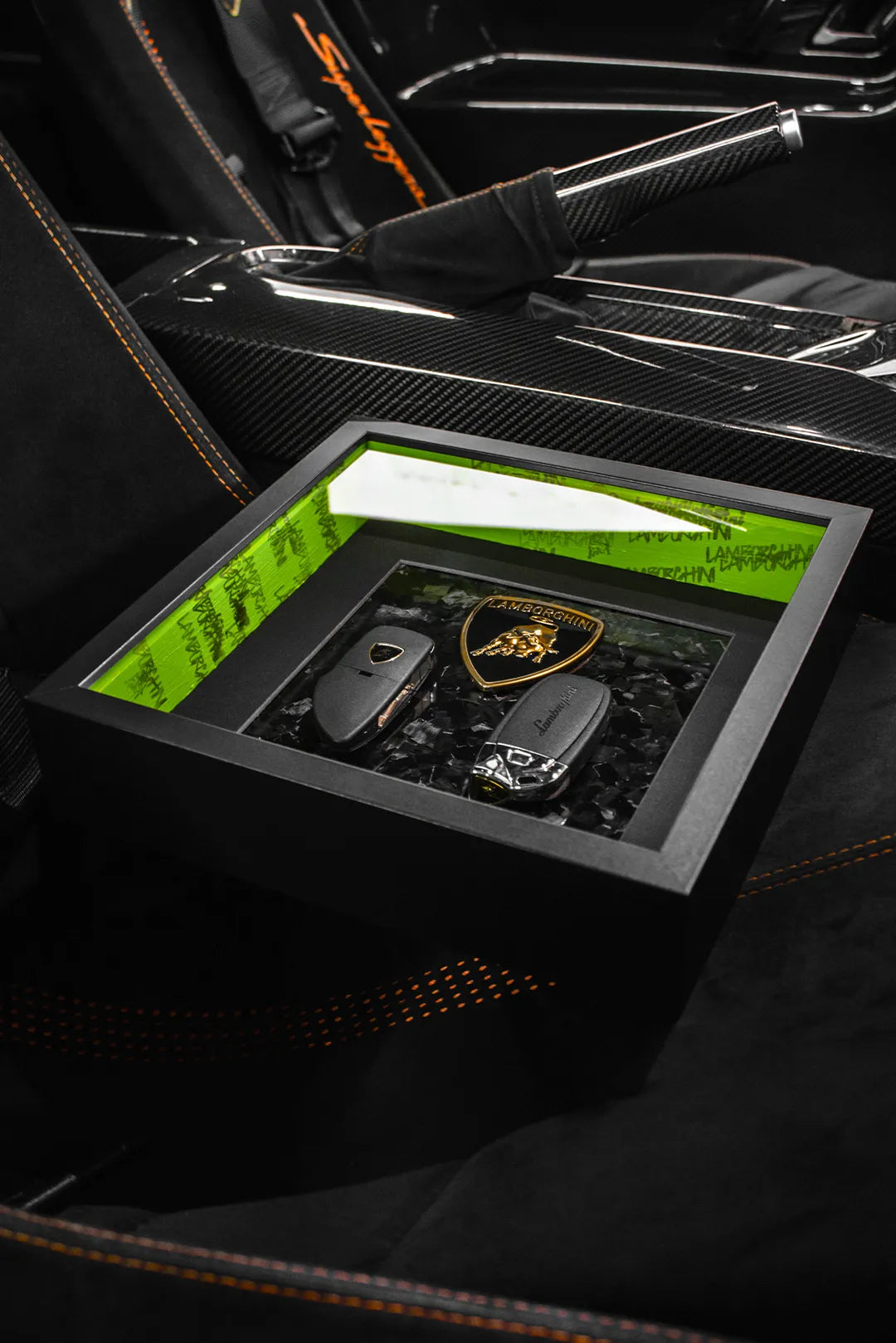 Œuvre Lamborghini Murciélago Aventador - Fibre de carbone sergé