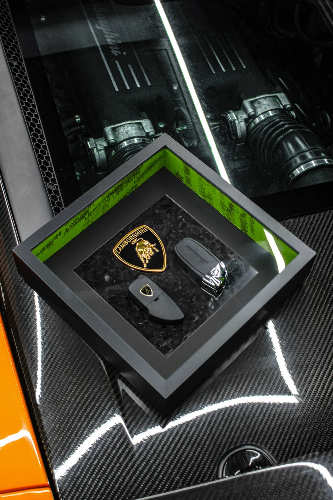 Art mural Lamborghini Murciélago Aventador clé