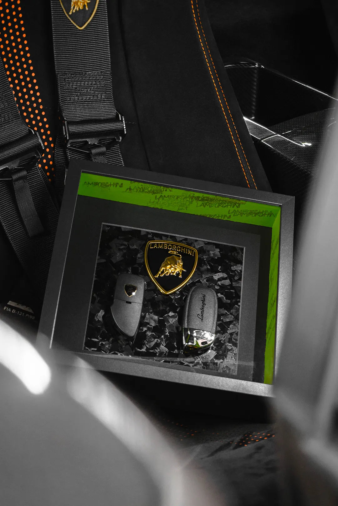 Décoration clé Lamborghini - Hilario DE PAIVA