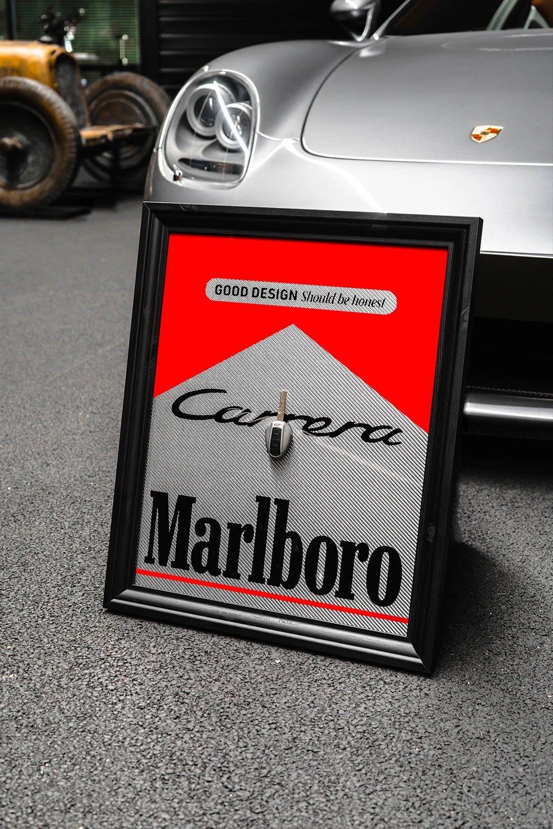Porsche Carrera GT Marlboro Framed Automobili