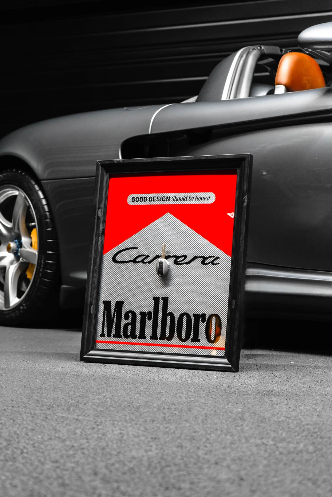 Porsche Carrera GT Marlboro Framed Automobili
