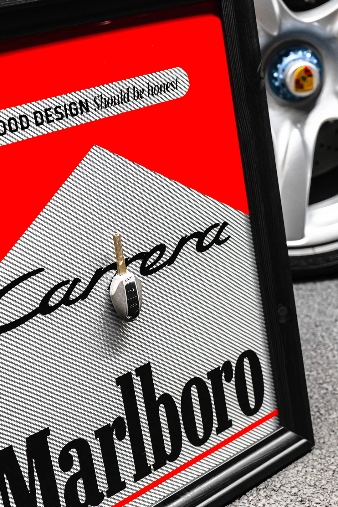 Porsche Carrera GT Marlboro Framed Automobili