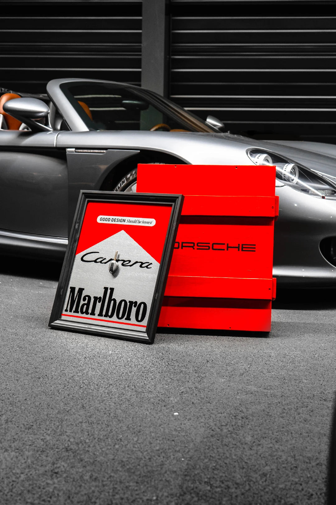 Porsche Carrera GT Marlboro Framed Automobili
