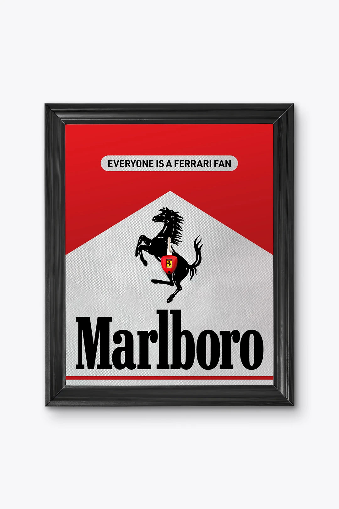 Ferrari F430 Scuderia Marlboro Framed Automobili