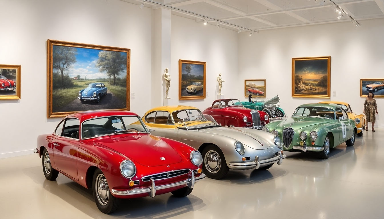 Les expositions Hilario'Art au Coligny Car Museum : quand l'art automobile entre au musée