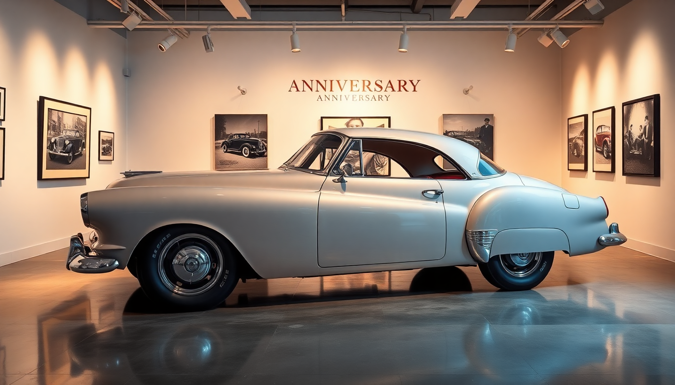 Elevate Your Anniversary Celebration with Exceptional Automotive Artwork