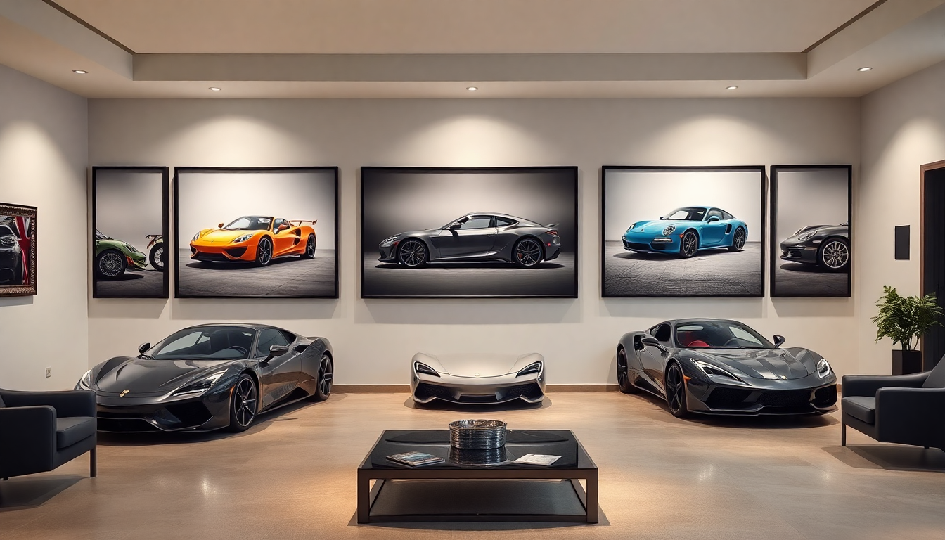Elevate Your Walls: Luxury Automotive Art for the Discerning Gentleman