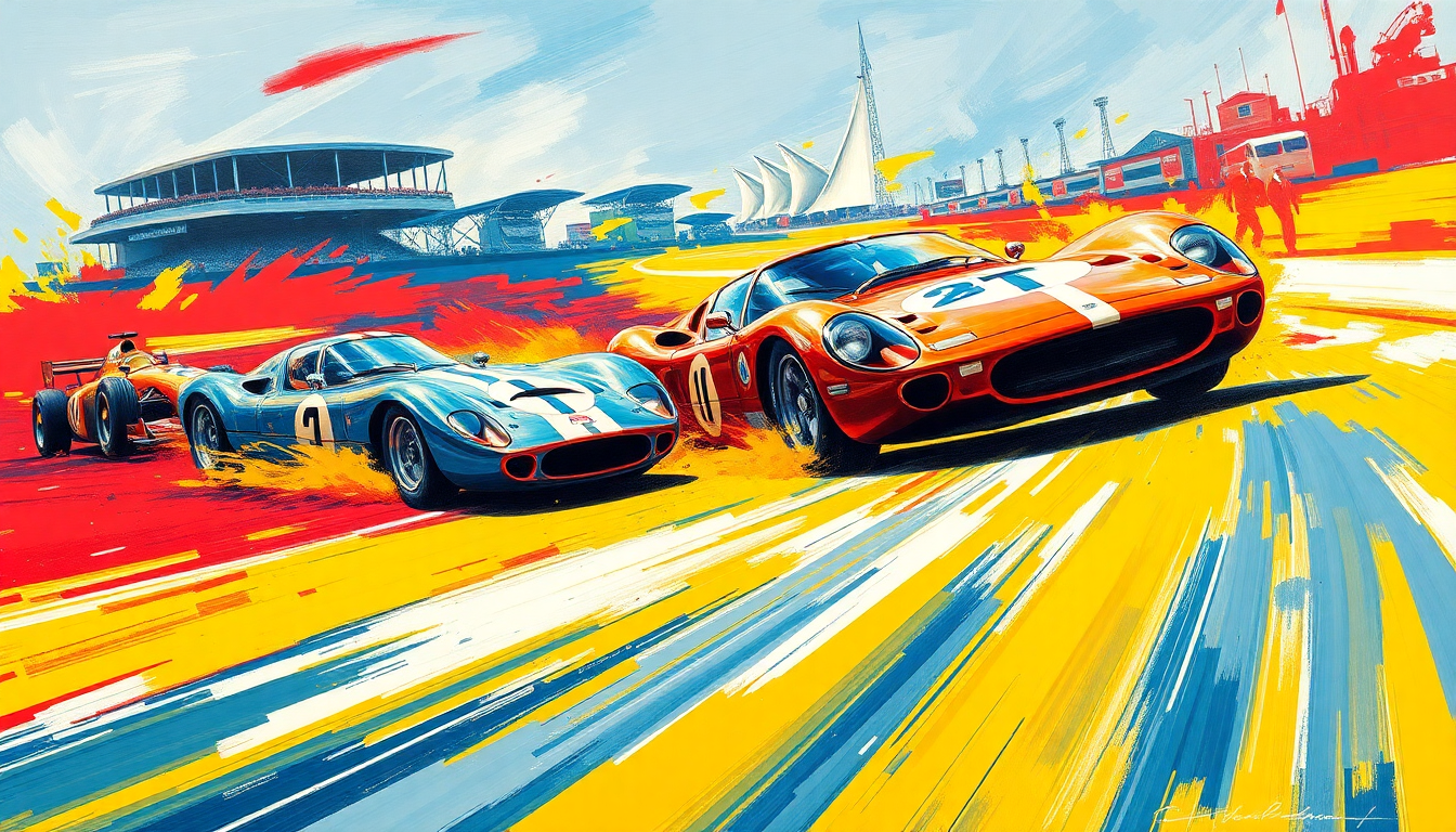From Track to Gallery: The Rise of Motorsport-Inspired Artwork in the US