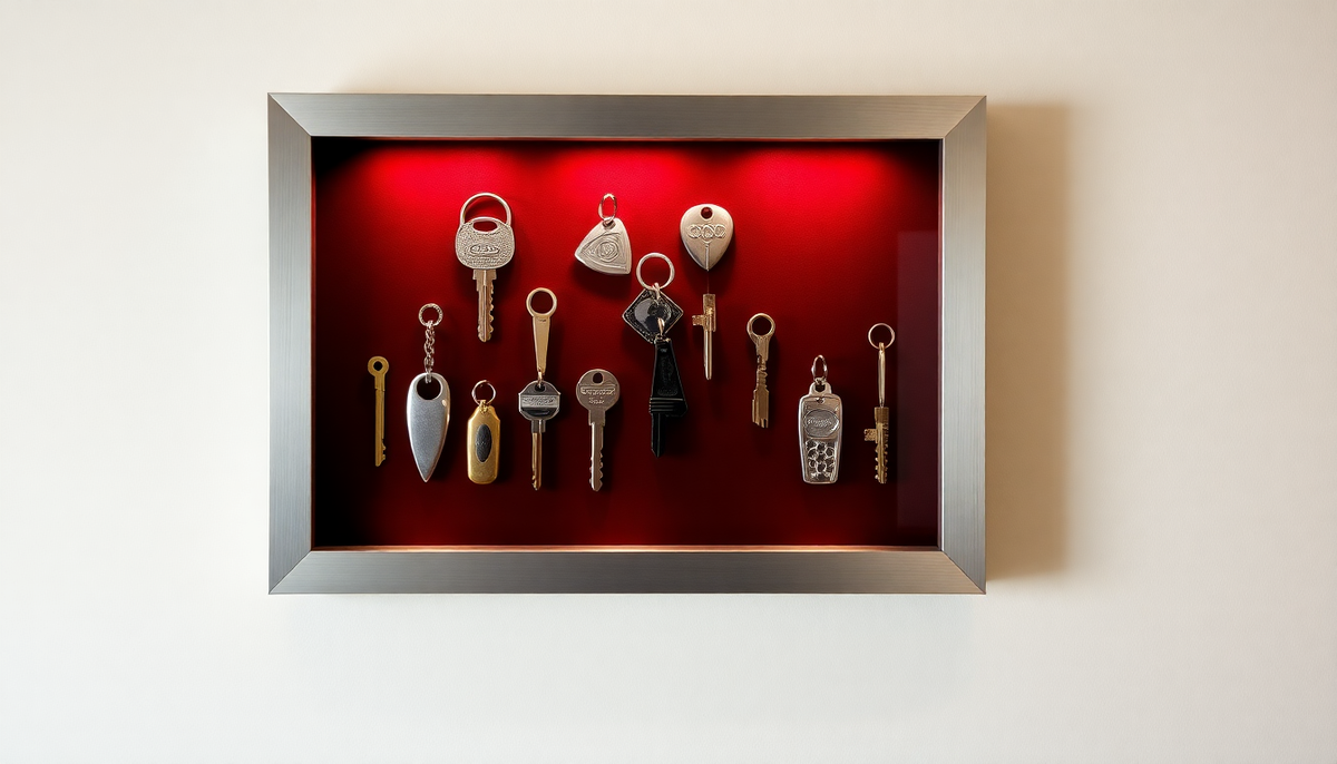 Elevate Your Gift-Giving with Framed Car Keys: A Unique Luxury for the Automotive Enthusiast