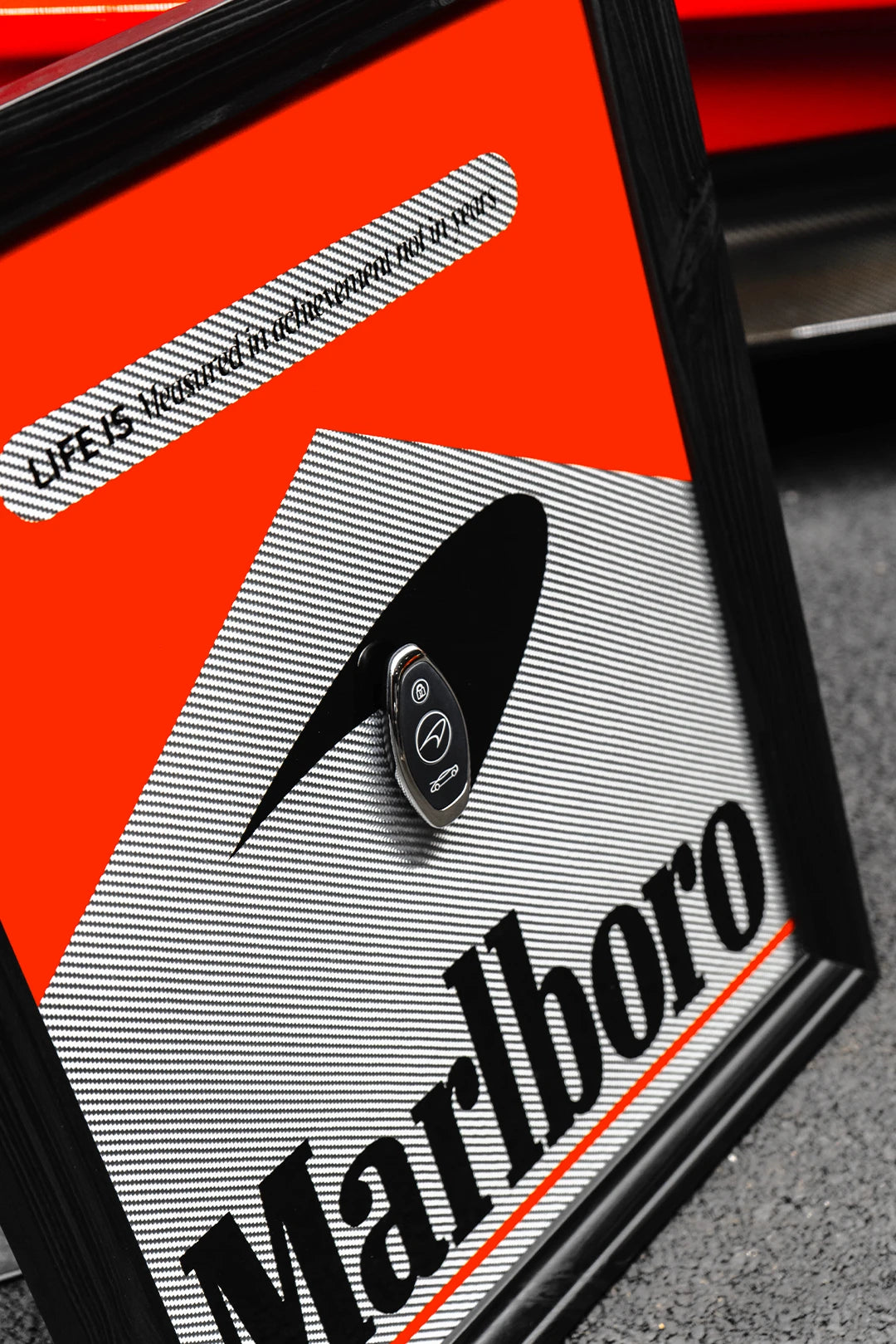 McLaren 765LT Spider Marlboro Framed Automobili