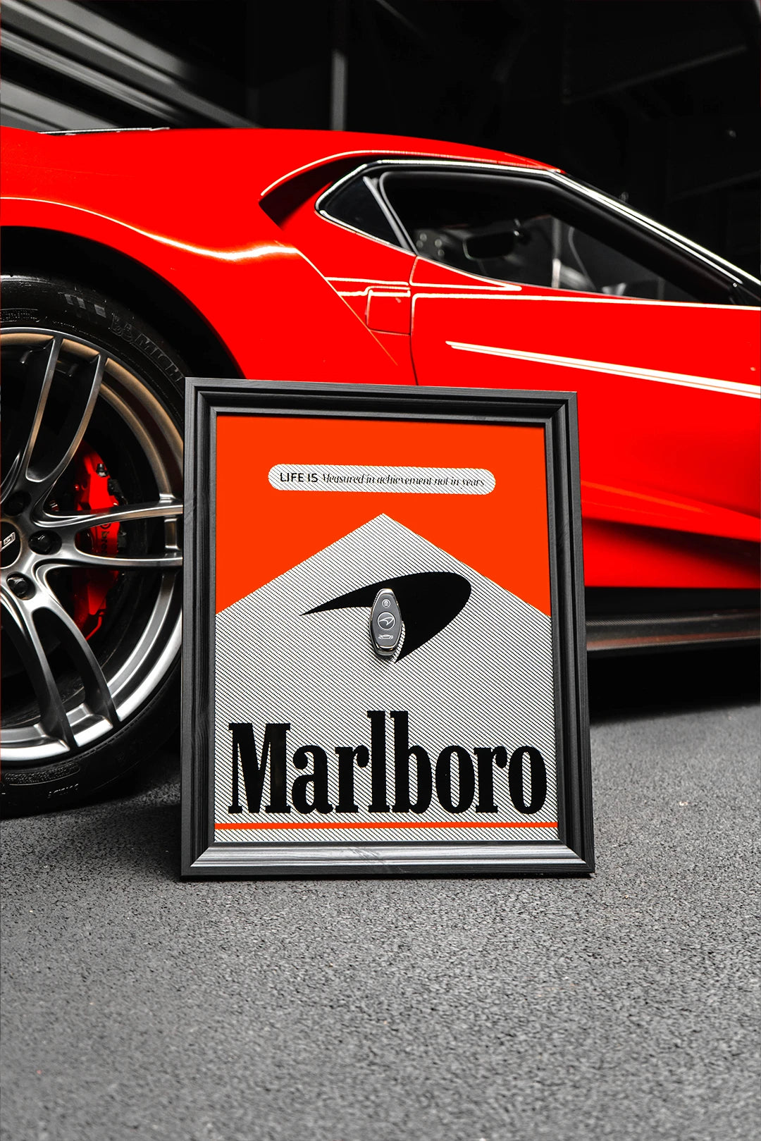 McLaren 765LT Spider Marlboro Framed Automobili