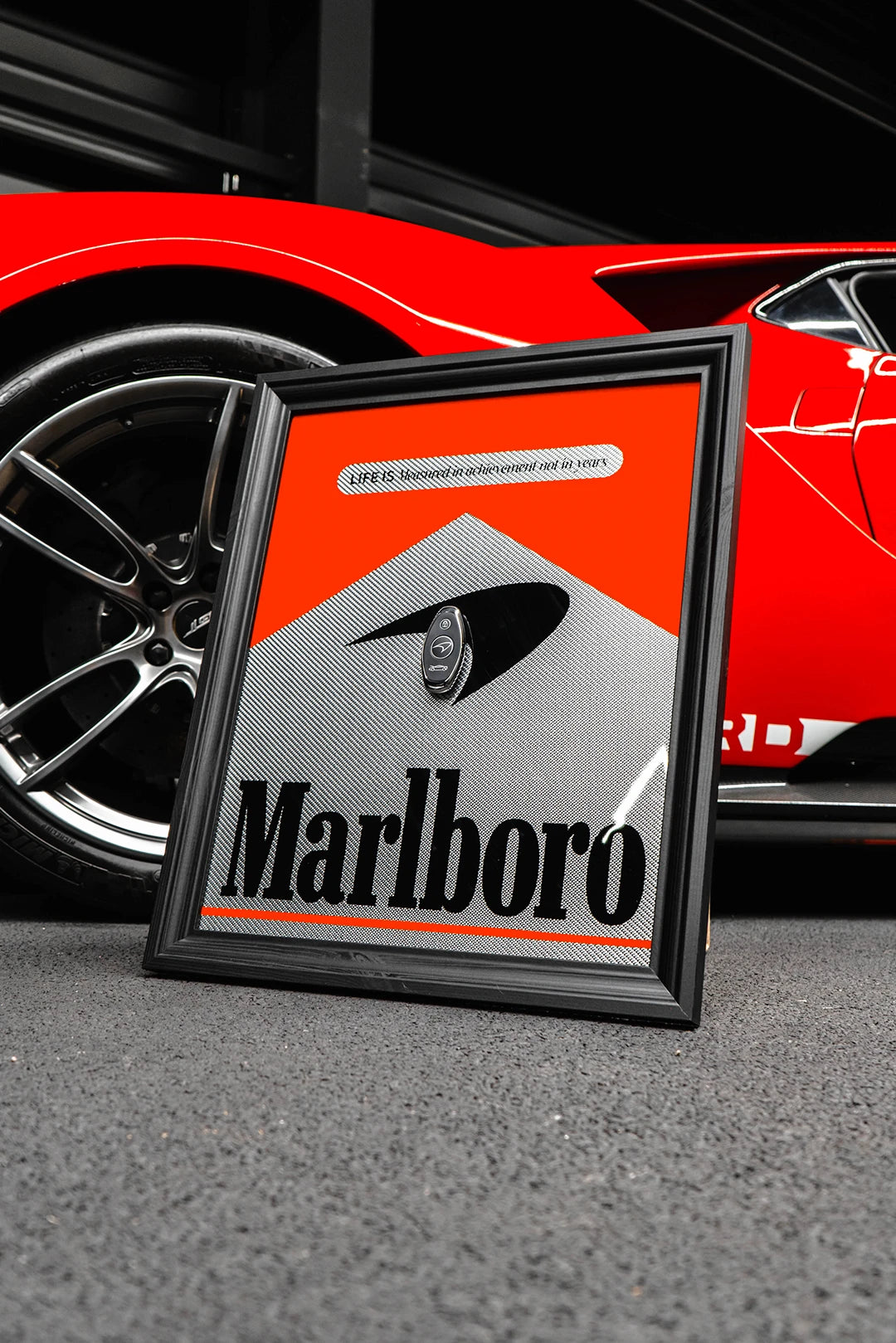 McLaren 765LT Spider Marlboro Framed Automobili